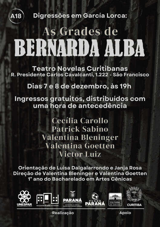 Cartaz de divulgação